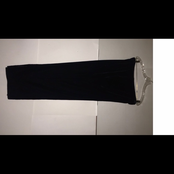 New DUE per DUE for HSN Velvet Pants size 16 Dark Navy Black Holiday Christmas - Picture 2 of 16